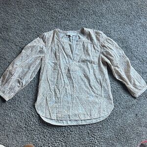 LOFT Patterned Blouse